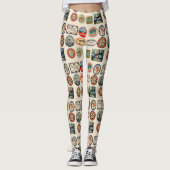 Gepäckaufkleber Leggings (Vorderseite)