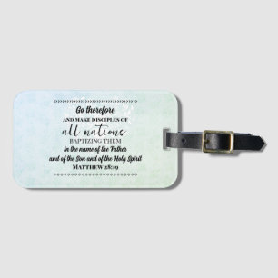 Gepäckausgabe-Bibel Gepäckanhänger