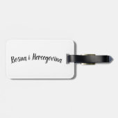 Gepäcketikett gepäckanhänger (Rückseite horizontal)