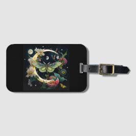 Gepäcketikett - Nachtschmetterling Gepäckanhänger