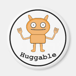 Gepäckig - Standard, 2¼ Zoll runder Magnet