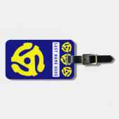 Gepäckmarke 2 45 U/min (Ihre Adresse auf der Rücks Gepäckanhänger (Vorderseite horizontal)