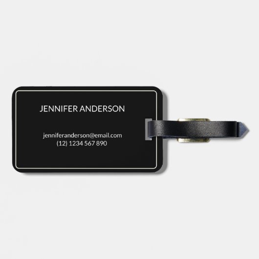 Gepäckmarke Aloha Hawaii Gepäckanhänger (Rückseite horizontal)