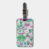 Gepäckmarke - Beach Theme Gepäckanhänger (Vorderseite vertikal)