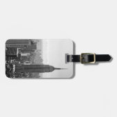 Gepäckmarke "Black & White New York City" Gepäckanhänger (Vorderseite horizontal)
