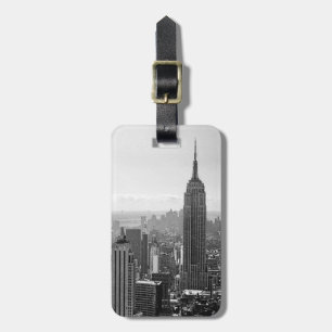 Gepäckmarke "Black & White New York City" Gepäckanhänger
