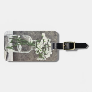 Gepäckmarke - Blume für Stillleben Gepäckanhänger