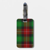Gepäckmarke - Custom Scottish Kariert (Name hinzuf Gepäckanhänger (Rückseite vertikal)