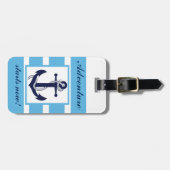 Gepäckmarke - Das Abenteuer beginnt jetzt! Gepäckanhänger (Vorderseite horizontal)