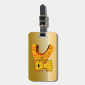 Gepäckmarke der C-Cat Gepäckanhänger (Vorderseite vertikal)