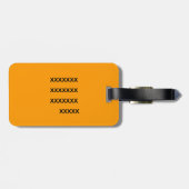 Gepäckmarke der C-Cat Gepäckanhänger (Rückseite horizontal)