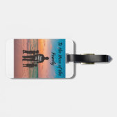 Gepäckmarke des Vaters Gepäckanhänger (Rückseite horizontal)