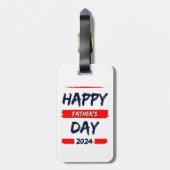 Gepäckmarke des Vaters Gepäckanhänger (Rückseite vertikal)