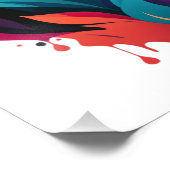 Gepäckmarke Fotodruck (Ecke)