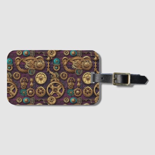 Gepäckmarke für Dampfmaschinen Gepäckanhänger (Vorderseite (Horizontal))