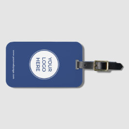 Gepäckmarke für das Blue Business-Logo Gepäckanhänger