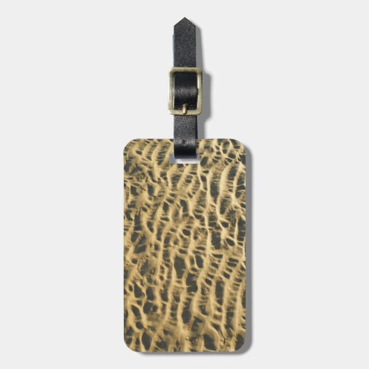 Gepäckmarke für das Zielschiff Gepäckanhänger (Vorderseite vertikal)