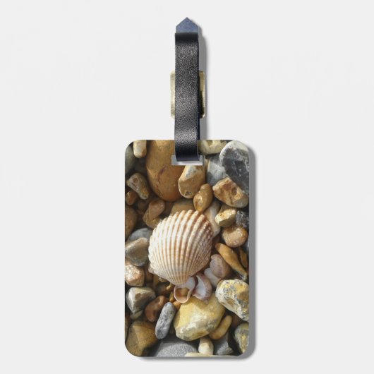 Gepäckmarke für das Zielschiff Gepäckanhänger (Rückseite vertikal)