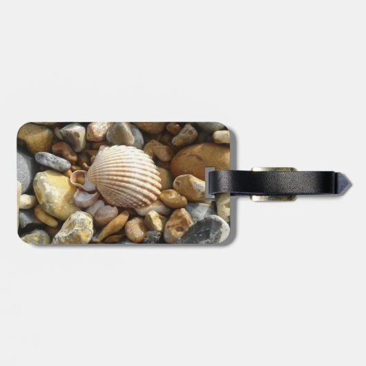 Gepäckmarke für das Zielschiff Gepäckanhänger (Rückseite horizontal)