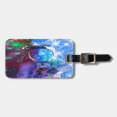 Gepäckmarke für die Abmessungen des Astronauten Gepäckanhänger (Vorderseite horizontal)