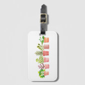Gepäckmarke für die Indoor-Pflanze Gepäckanhänger (Vorderseite Vertikal)