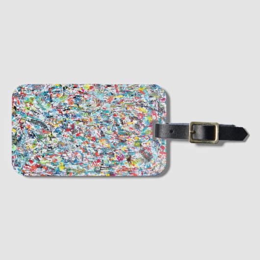 Gepäckmarke für die Kartenbörse Gepäckanhänger (Vorderseite (Horizontal))