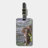 Gepäckmarke für Enten Gepäckanhänger (Vorderseite vertikal)