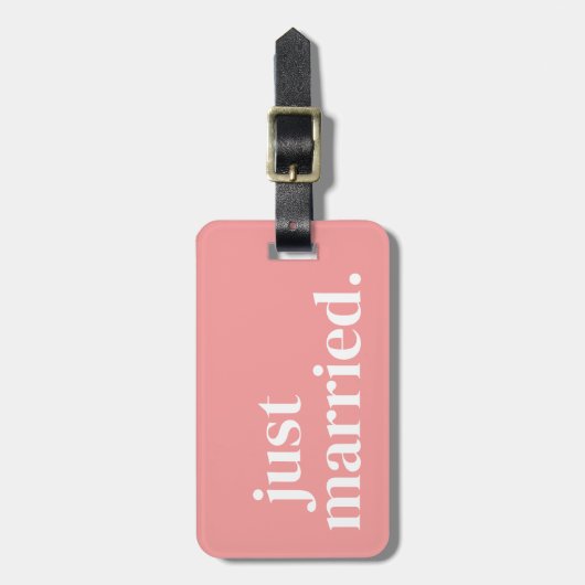 Gepäckmarke für frisch gepackte Luggets Gepäckanhänger (Vorderseite vertikal)