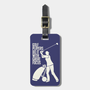 Gepäckmarke für Golf Player Gepäckanhänger