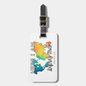 Gepäckmarke für Hafenmissionen Gepäckanhänger (Vorderseite vertikal)