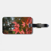 Gepäckmarke für Herbst Gepäckanhänger (Rückseite horizontal)