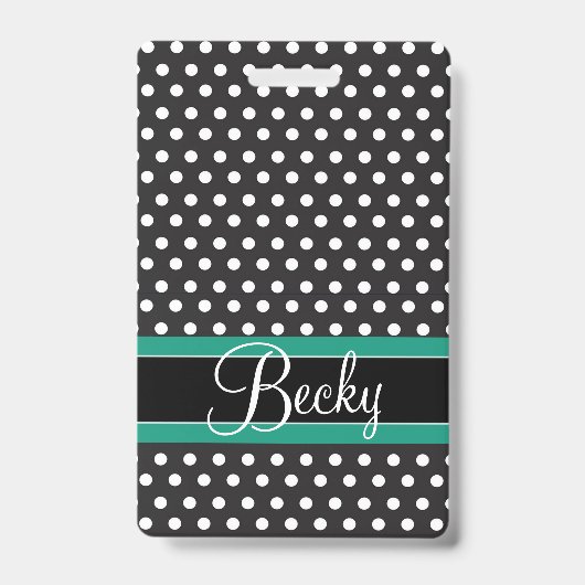 Gepäckmarke für kleine Punkte Ausweis (Vorderseite)