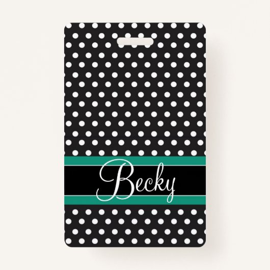 Gepäckmarke für kleine Punkte Ausweis (Vorderseite)