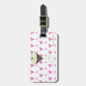 Gepäckmarke für Koffer Gepäckanhänger (Vorderseite vertikal)