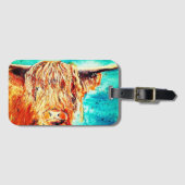 Gepäckmarke für Kühe Gepäckanhänger (Vorderseite (Horizontal))