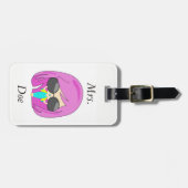 Gepäckmarke für Mode Gepäckanhänger (Vorderseite horizontal)