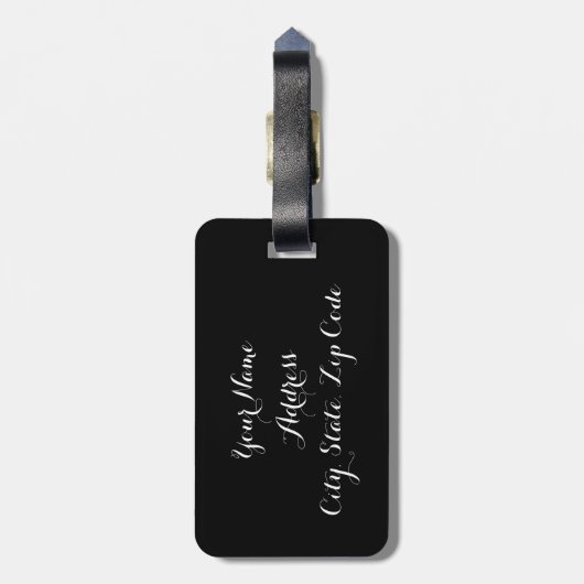 Gepäckmarke für Mutter der Braut Gepäckanhänger (Rückseite vertikal)