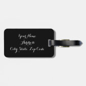 Gepäckmarke für Mutter des Bodens Gepäckanhänger (Rückseite horizontal)