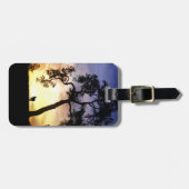 Gepäckmarke für Pferdeszene Gepäckanhänger (Vorderseite horizontal)