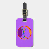 Gepäckmarke für Reisezubehör Gepäckanhänger (Vorderseite vertikal)