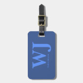 Gepäckmarke für Reisezubehör Gepäckanhänger (Vorderseite vertikal)