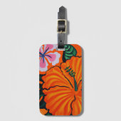 Gepäckmarke für tropische Kunst Gepäckanhänger (Vorderseite Vertikal)