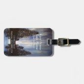 Gepäckmarke für Wälder Aurora Gepäckanhänger (Vorderseite horizontal)