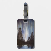 Gepäckmarke für Wälder Aurora Gepäckanhänger (Rückseite vertikal)