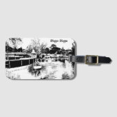 Gepäckmarke Gepäckanhänger (Vorderseite (Horizontal))