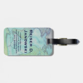 Gepäckmarke Gepäckanhänger (Rückseite horizontal)