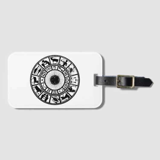 Gepäckmarke Gepäckanhänger (Vorderseite (Horizontal))