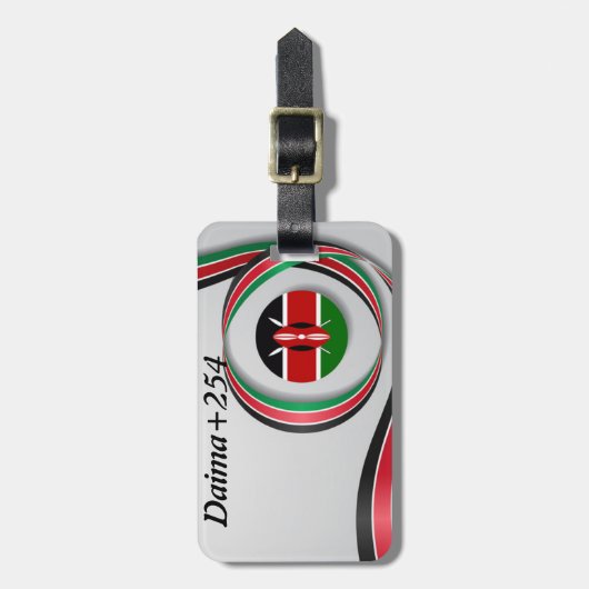 Gepäckmarke Gepäckanhänger (Vorderseite vertikal)