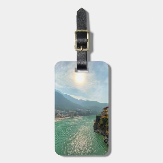 Gepäckmarke Gepäckanhänger (Vorderseite vertikal)