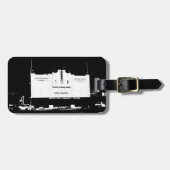 Gepäckmarke Gepäckanhänger (Vorderseite horizontal)